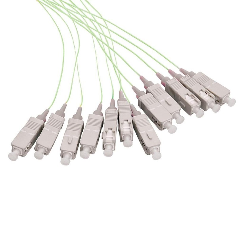LOGON PROFESSIONAL Fiber Pigtail Set 12x SC OM5